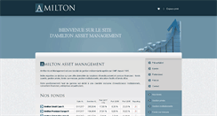 Desktop Screenshot of amilton.fr
